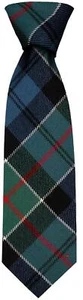 Clan Tie Colquhoun Ancient Tartan Pure Wool Scottish Handmade Necktie - Picture 1 of 4