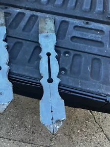 um 1870 viktorianische Veranda flach gesägte Baluster unter Veranda Element 28/4/.75"" - Bild 1 von 11