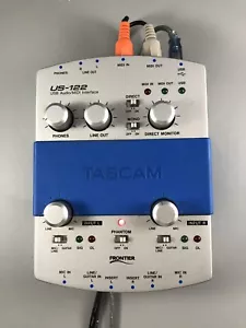 Tascam US-122 USB Audio/MIDI Interface As Is Turns On XL4 - Picture 1 of 4