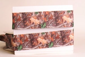 CAMOUFLAGE STYLE THEME 1.5" Grosgrain Ribbon 1, 5, 10 Yard SHIP FROM USA HAIRBOW - Picture 1 of 1