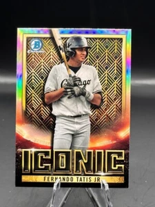 2023 Bowman Chrome - Fernando Tatis Jr. - Iconic Refractor - No. BI-3 - Bild 1 von 2