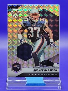 Rodney Harrison 2021 Panini Mosaic Silver Prizm SP 🔥 Patriots - Picture 1 of 2
