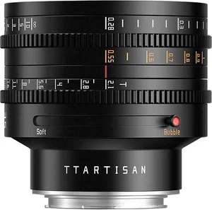 TTArtisan 35mm T2.1 Full Frame Prime Dual Bokeh Cinema Lens for E/X/Z/RF/L Mount - Picture 1 of 8