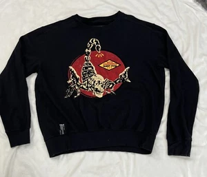 Sudadera De Colección Escorpiones Con Estrella Invitada Venenosa Cuello Redondo Negra Talla Grande - Imagen 1 de 17