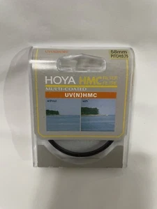 Genuine Hoya 58mm HMC UV(N)Camera Multi-coated Lens Filter - Picture 1 of 2