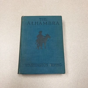 The Alhambra by Washington Irving 1926 1st Ed. Rare Book Hardcover (Rb62) - Picture 1 of 8