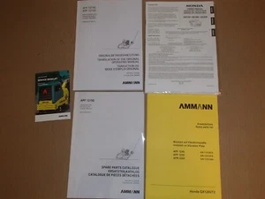 AMMANN AVP 1240 , AVP 1250 Vibration Plate Operation , Parts , Engine Manuals - Picture 1 of 1