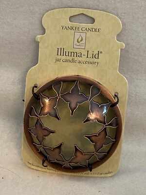 Yankee Candle Illuma - Tapa Topper - Diseño Marroquí - Tono Cobre - Retirado Foto 1 de 4