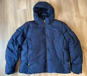 POLO RALPH LAUREN $348 Men’s Blue Hooded Down Puffer Jacket Coat Water Repel XXL - Picture 1 of 12