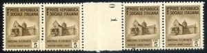 R.S.I. 1944/45 Monumenti Distrutti n. 502 ponte ** (537) - Imagen 1 de 2