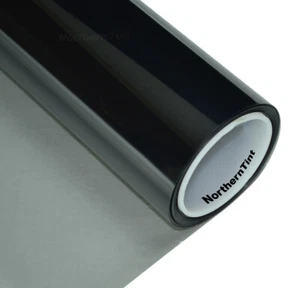 Rollo de tinte para ventana de carbono nano 24 in x 10 ft 50 VLT - película automotriz premium de 2 capas - Imagen 1 de 1