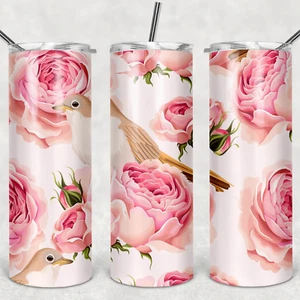 FLOWER 31- Includes One 20oz Metal Insulated Tumbler, Lid & Straw - Bild 1 von 3