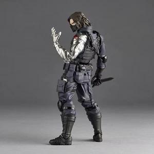 New Kaiyodo Revoltech Amazing Yamaguchi Winter Soldier Action Figure Collectible - Picture 1 of 8