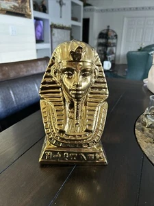 Estatua egipcia rey Tutankamón estatuilla artefactos Egipto repro 9,5 pulgadas - Imagen 1 de 9