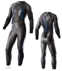2XU Mens A:1 Active Wetsuit 2016 - Black/Cobalt Blue - Small Medium - Picture 1 of 1