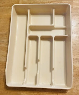 Rubbermaid 7 secciones cajón organizador soporte cubiertos bandeja 0521 Foto 1 de 4