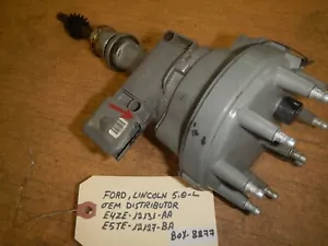  FORD LINCOLN 5.0-L OEM DISTRIBUTOR  #E5TE-12127-BA (BOX-8877) - Picture 1 of 2