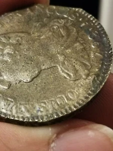 LOUIS XVI ♦ 2 Sols - Partie de la Légende en creux ♦ Fauté / Mint error - Imagen 1 de 5