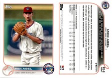 Mick Abel 2022 Topps Pro Debut Baseball Card PD-8  Jersey Shore BlueClaws