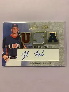 A7202 - 2008-09 USA Baseball National Team Jersey #NTJF Josh Fellhauer Auto/99 - Picture 1 of 1
