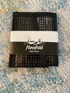 Flowfold Wallet - Craftsman Black Pearl - New Dead Stock - Picture 1 of 3