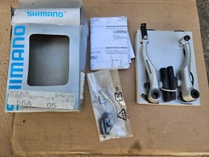 1 Set NOS Shimano Alivio V Brake BR-M421 Mountain Hybrid Bike Silver - Picture 1 of 7