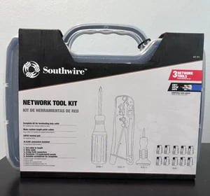 Southwire KIT-TP1 Netzwerk 13-teiliges Werkzeugset für Schnittstreifen Abschlussdatenkabel - Bild 1 von 1