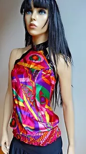 Wunderschönes mehrfarbiges Pailletten-Top von FOREVER 21 neu mit Etikett Small - Bild 1 von 5