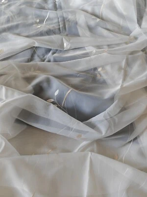 Gardinenstoff RG-198 REST 250 cm x 135cm Stores Gardinen Polyester Komplettstück - Bild 1 von 4