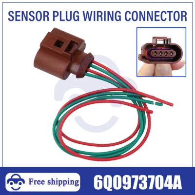 Conector sensor oxígeno 4 hilos para VW Audi A3 A4 A6 6Q0973704A Foto 1 de 4