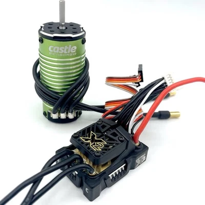 Castle Creations 010-0169-01 Mamba Micro X2/16.8V WP ESC w/ 0808-4100KV MOTOR - Image 1 of 4