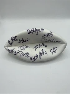 Football America Deflated Football With Multiple Unknown Autographs No Box (M) - Picture 1 of 8