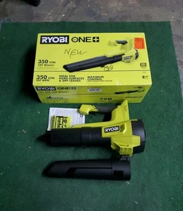 Ryobi ONE+ 18V 350CFM 100MPH Blower Kit PCLLB01B - NEW OPEN BOX, TOOL ONLY - Picture 1 of 10