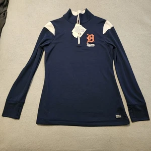 Chaqueta Pullover Med Detroit Tigers (Mujeres) MLB Performance Ligera TX3 Genial - Imagen 1 de 8