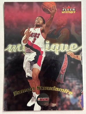 Blazers Fleer Mystique #91 Damon Stoudamire Portland Trail 2000-01 Foto 1 de 2