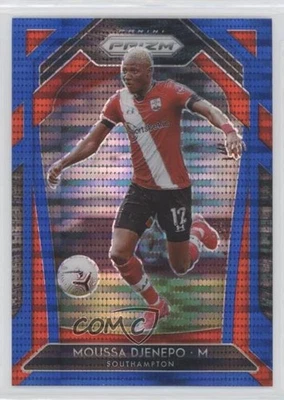 2020-21 Panini Prizm Premier League Retail Blue Pulsar Prizm Moussa Djenepo #87 - Image 1 of 2