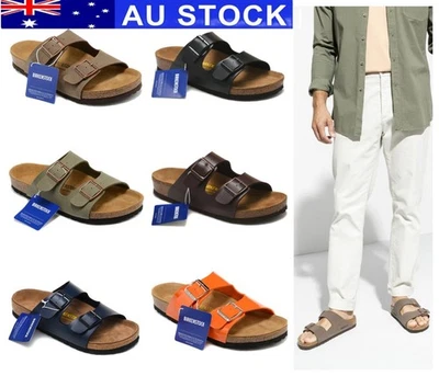 NEW Birkenstock Arizona Birko-Flor Casual Sandals Regular EU Shoe Size AUS STOCK - image 1 of 4