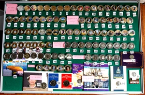 50p für 10gbp PRO MÜNZE - JERSEY GUERNSEY fünfzig Pence FALKLAND Beschreibung lesen - Bild 1 von 18