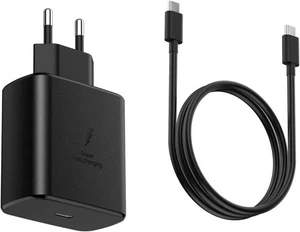 Caricabatterie Samsung da 45 W con cavo USB tipo C/C per Galaxy Tab S6 Lite P610 - Bild 1 von 7