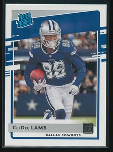 CeeDee Lamb 2020 Panini Donruss Rated Rookie #306 Rookie RC - Picture 1 of 2
