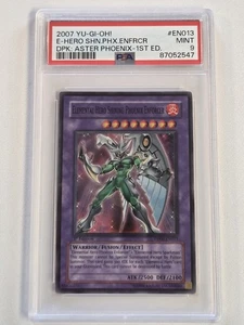 PSA 9 Elemental Hero Shining Pheonix Enforcer DP05-EN013 1st Edition Yugioh Mint - Bild 1 von 4