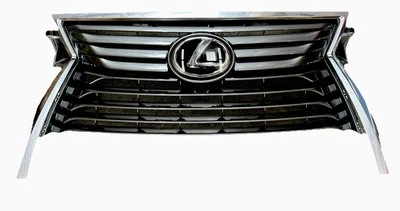 16 20 LEXUS RX350 RX450H RX RADIADOR DELANTERO PARRILLA EMBLEMA CROMO MOLDURA OEM Foto 1 de 4