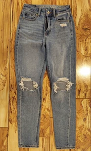 AMERICAN EAGLE MOM JEANS GR 000 REGULAR COMFORT STRETCHBUND - Bild 1 von 11