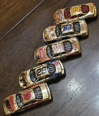 3" Lot Of 5 Nascar 1:64 Racing Champions #4,26,30,63,94 Race Car 50th Toys R Us - Image 1 of 4