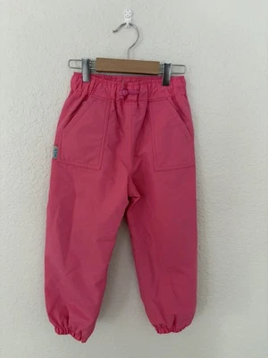 Jan & Jul Pantalones Impermeables Niña Pull-on Rosa Bolsillos Talla 4 Niño Pequeño Foto 1 de 4