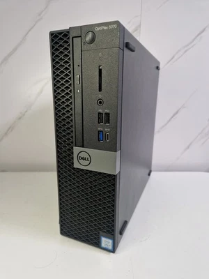 Dell OptiPlex 5070 SFF PC Intel Core i7-9700 16GB RAM 256GB NVMe SSD Win 11 - Image 1 of 4