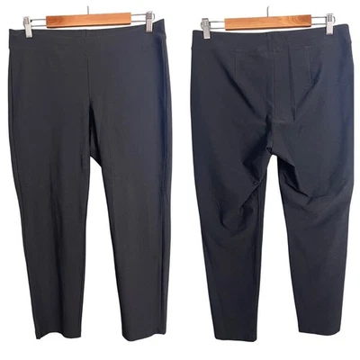 Pantalones al tobillo Eileen Fisher para mujer M gris oscuro preppy clásicos minimalistas elegantes Foto 1 de 4