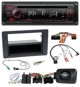 Kenwood Lenkrad CD USB Bluetooth DAB Autoradio für Saab 9-5 YS3E Facelift 2005-2 - Bild 1 von 10