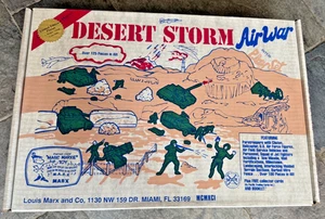 LOUIS MARX DESERT STORM AIR WAR PLAYSET MINT NEVER USED/PLAYED MUST SEE #4791 - Picture 1 of 4