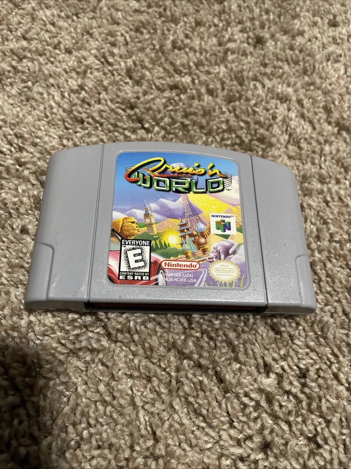 Cruis'n World N64 Tested Working Authentic Good Condition - Image 1 of 4